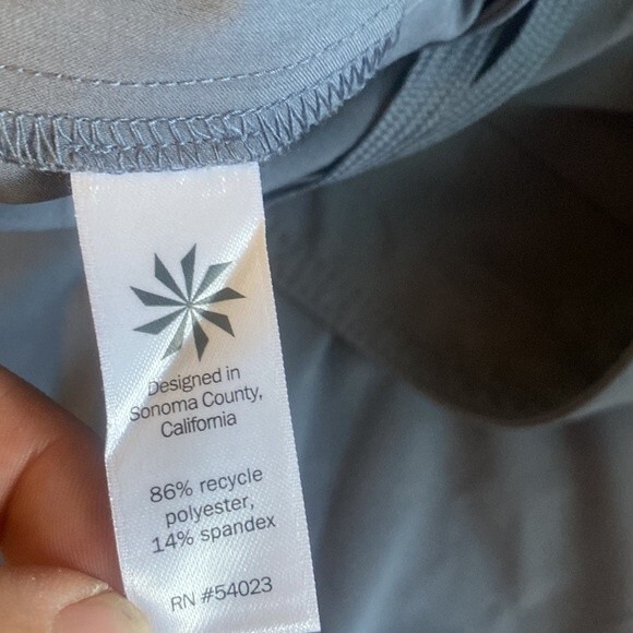 Athleta athletic ace skort tennis drawstring pockets sports soft 12 pickleball - Picture 9 of 9